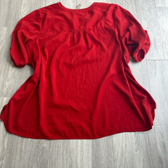Penningtons 5X red tunic top - Picture 5 of 12